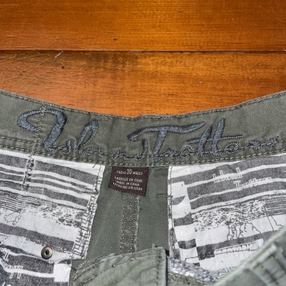 Island Trotters Green Khaki Chino Dress Casual Pants 30 x 30 - Picture 5 of 10